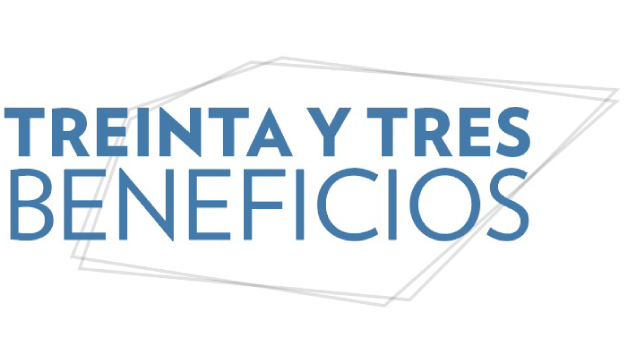 Treinta y Tres Beneficios